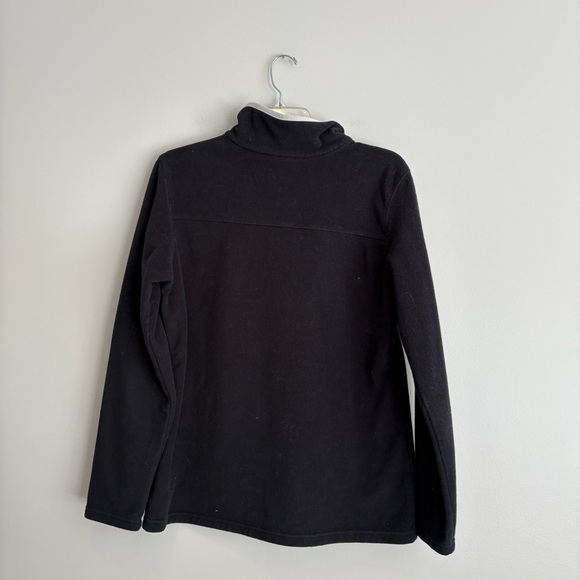 Columbia Black and White Fleece 1/4 Zip Pullover - Picture 2 of 5